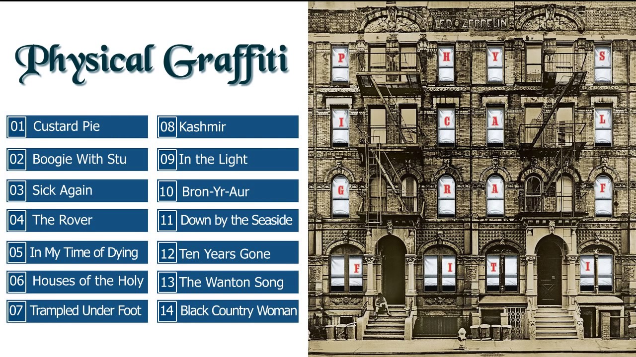 Led zeppelin Physical Graffiti 1975 Full Album YouTube