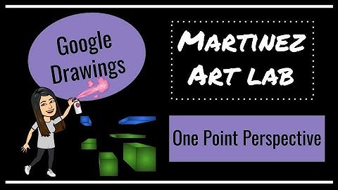 Google Drawings One Point Perspective