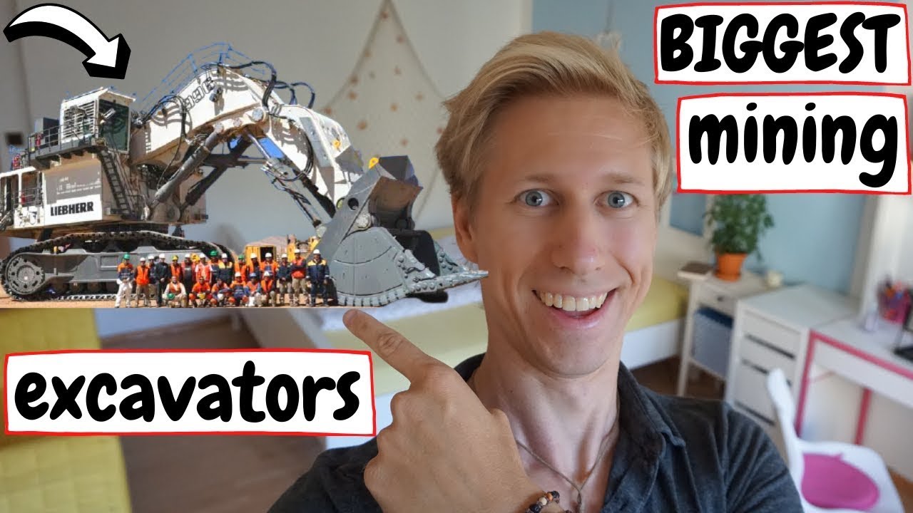 {World´s} BIGGEST Mining Excavators🚧– TOP List with names and weights in tonnes🔩