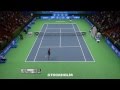 Grigor Dimitrov double hot shot @ If Stockholm Open 2014