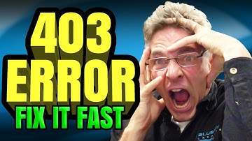 How To Fix 403 Error On My Website