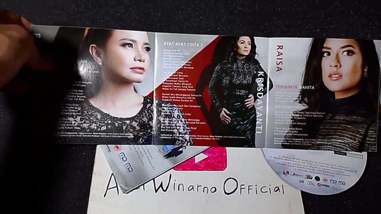 Review CD ost soundtrack film ayat ayat cinta 2 (rilis tahun 2017) full album | Rossa, Fedi Nuril