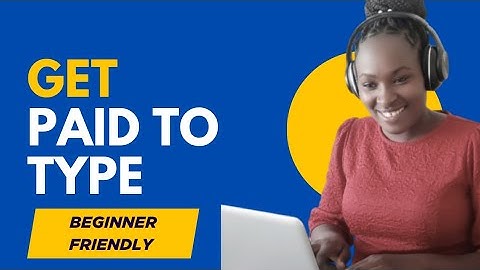 Get Paid to Type? Legit Online Job for Beginners