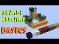 Flying Machine Basics ( Part I ) - Minecraft