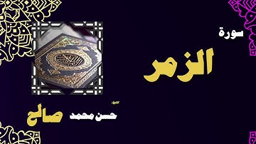 القران الكريم بصوت الشيخ حسن محمد صالح | سورة الزمر