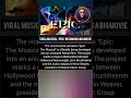 Viral Musical “Epic” becoming a BIG movie #Hollywood