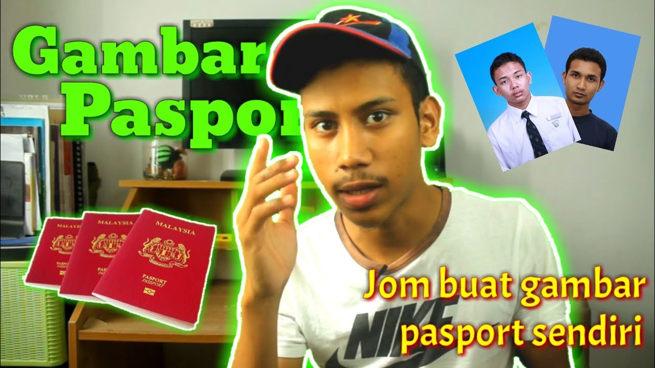 Teknik membuat gambar Passport sendiri.
