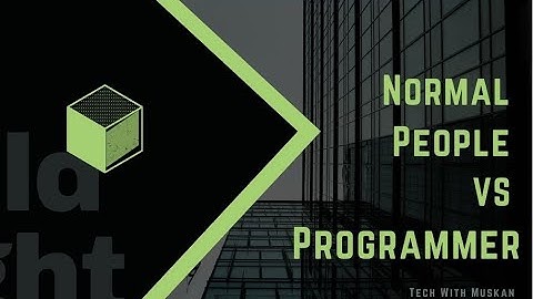 #Shorts Normal People VS Programmers | TechWithMuskan #funny #programming #developers #technologies