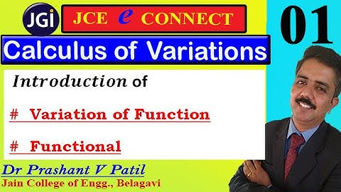 Introduction to calculus of variations || 18mat31 || Dr Prashant Patil