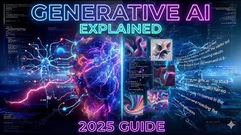 Generative AI Explained: From GANs to ChatGPT - The Complete Beginner