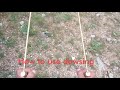 How to use dowsing rods