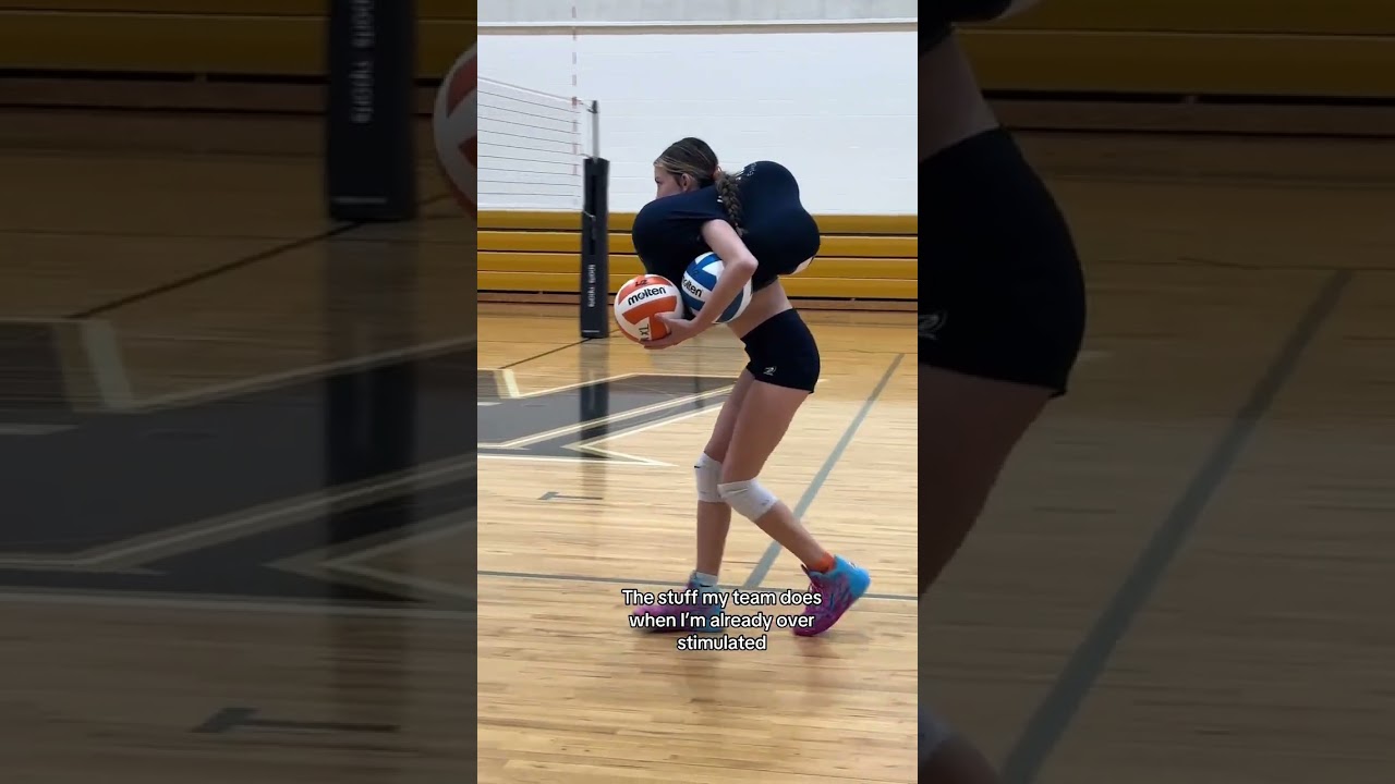 This is what our coach wants us to do. #athlete #volleyball #sports #usavolleyball