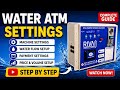 @Riva Water Atm Connections & Settings Video.