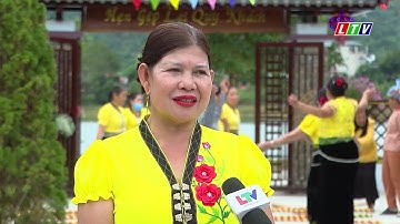 Điệu múa đón xuân của đồng bào dân tộc Thái tại Lai Châu