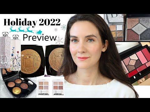 BEAUTY NEWS, Holiday Edition, Preview of Holiday 2022 makeup, Chanel, Dior