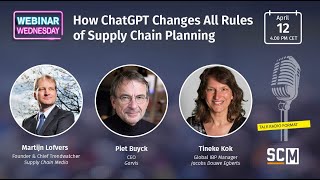SCM Webinar Wednesday | How ChatGPT Changes All Rules of Supply Chain Planning | JDE | Garvis