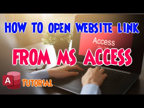 How to Open Website Links in Microsoft Access | MS Access Tutorial for Beginners & Advanced Users