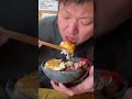 サッポロ一番極辛みそ旨タンメン２人前に大盛のミートボール丼なんよ。#shorts #short #飯テロ #グルメ好き #大食い #まいにちごはん