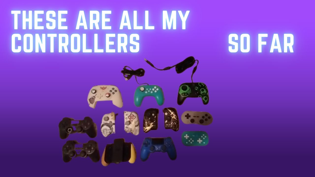 My Game Controllers - YouTube