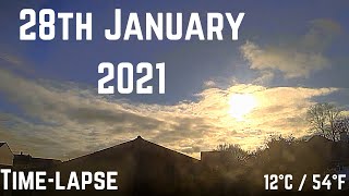 28th January 2021 Time-lapse