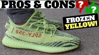 yeezy boost 350 v2 semi frozen yellow resell price