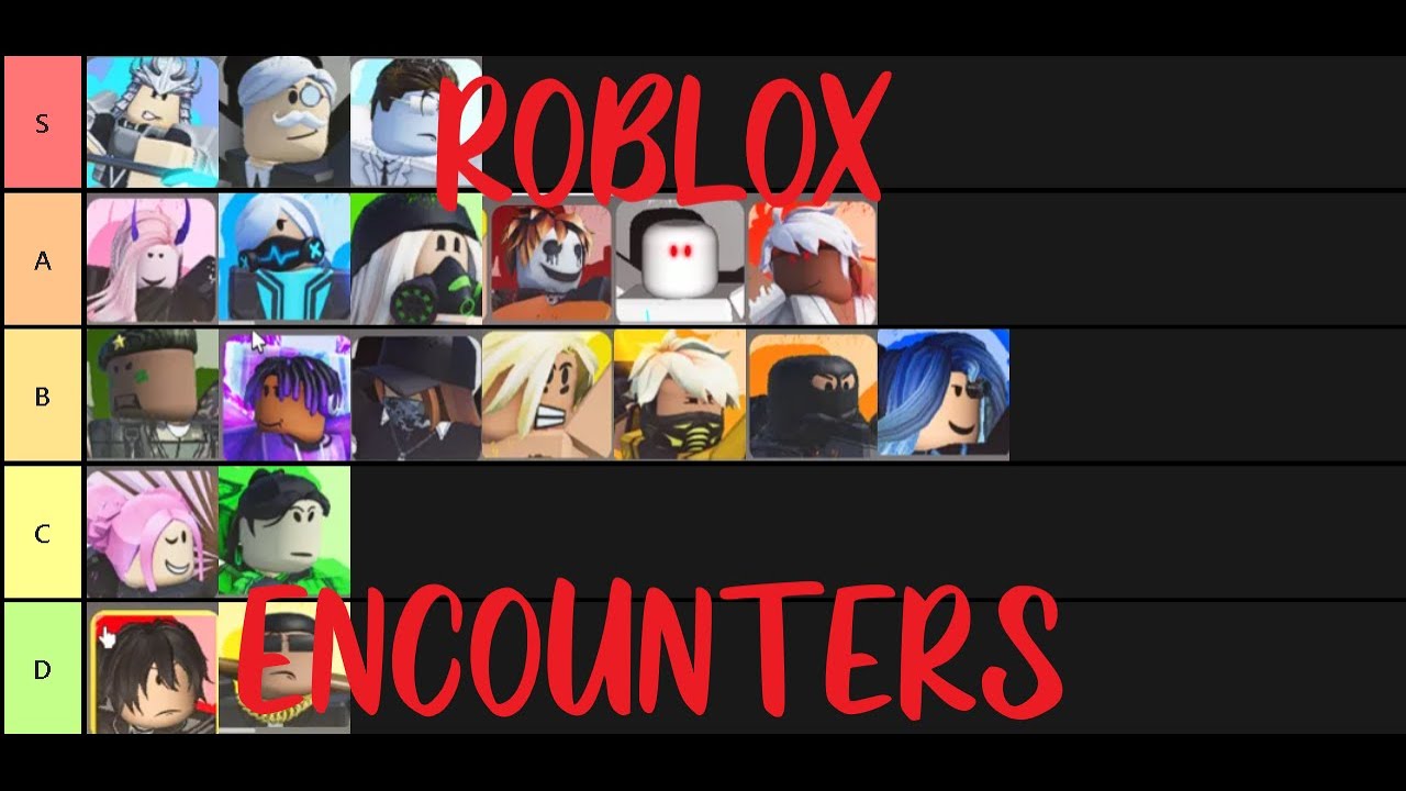 Roblox Encounters Tier List 2023: Best Champions In The Game