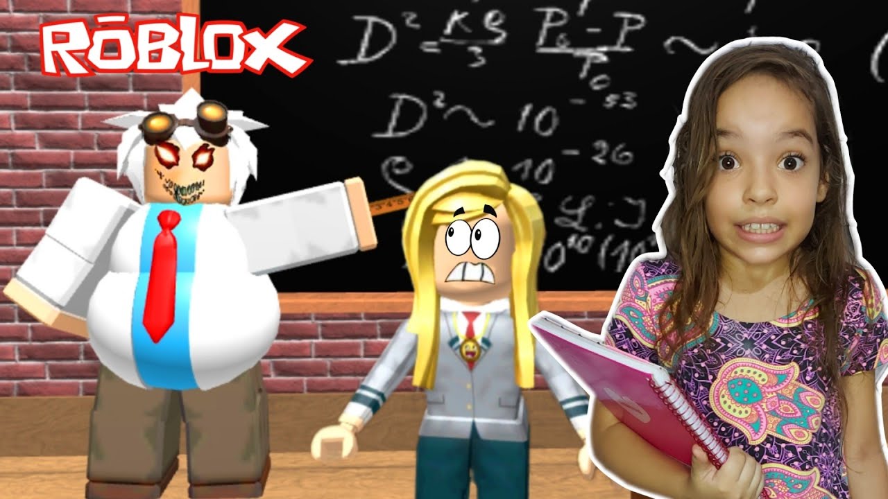 ESCAPE DA ESCOLA DE GIGANTES NO ROBLOX!! (📚School Obby) 