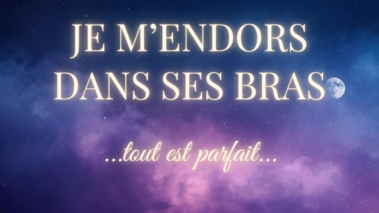 Je m’endors dans ses bras 🌙 Subliminal nocturne télépathique amour (3h – 639 Hz)