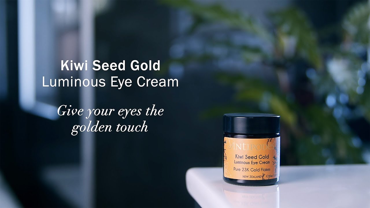 Kiwi Seed Gold Luminous Eye Cream HowTo YouTube
