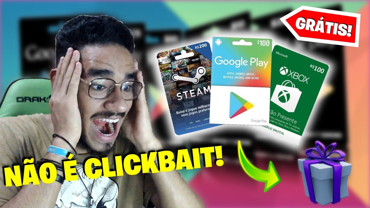 TUTORIAL TIP * HOW TO GET GIFT CARD GOOGLE PLAY, XBOX LIVE and STEAM FOR  FREE 