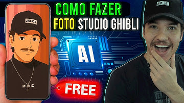 Como CRIAR IMAGEM no ESTILO Studio Ghibli Grátis
