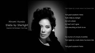 "Stella by Starlight"  Hiromi Kanda - with lyrics