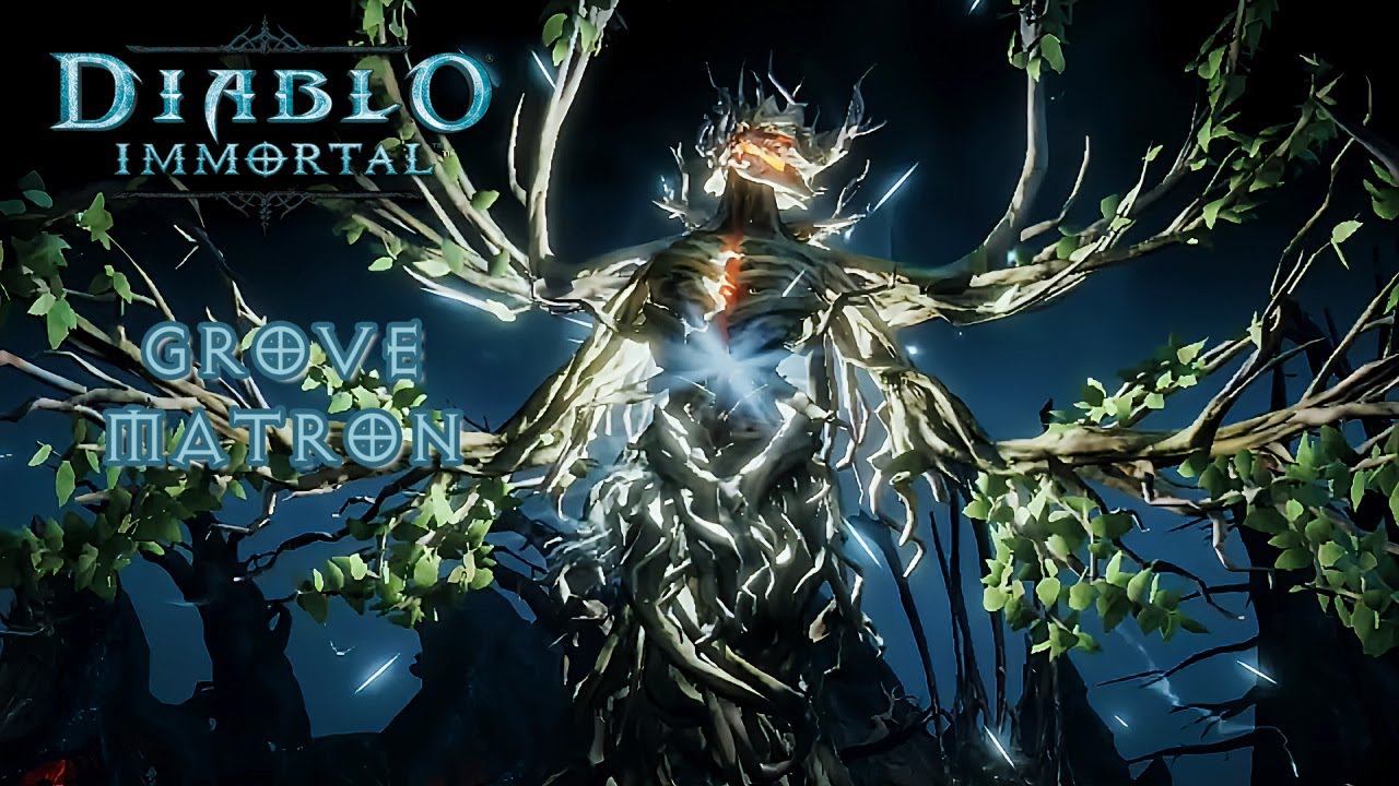 Diablo Immortal | Grove Matron | Boss Fight (HD)
