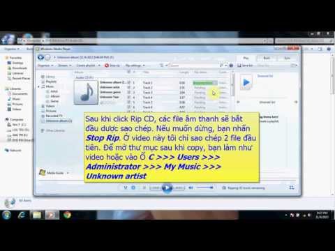 Hướng dẫn cách copy nhạc từ đĩa CD