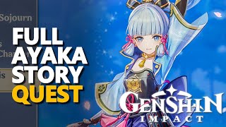 Full Ayaka Story Genshin Impact Quest