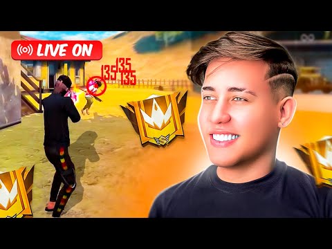 LEVELUP AO VIVO 💙 50 PONTOS PRO ELITE DE HONRA! 💙 FREE FIRE MOBILE