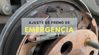 ¿COMO AJUSTAR EL FRENO DE EMERGENCIA?