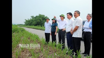 Đồng chí Bí thư Tỉnh ủy kiểm tra công tác phòng, chống thiên tai tại các địa phương