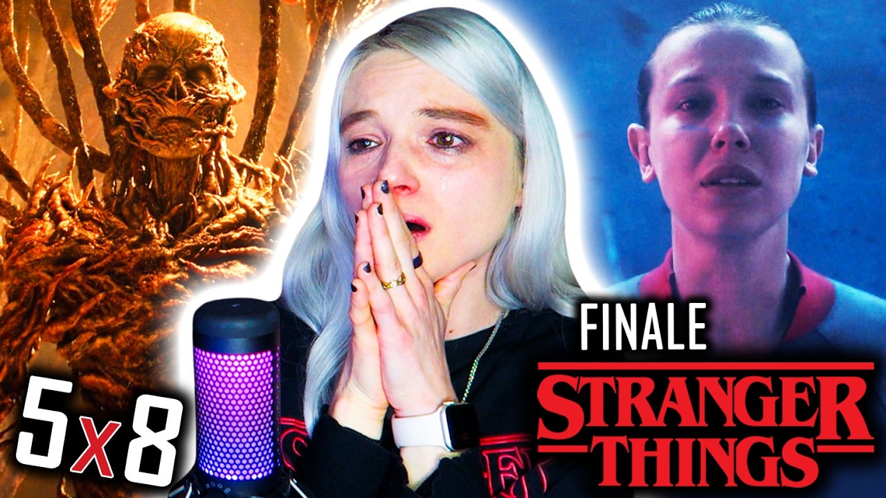 Stranger Things 5x08 'The Rightside Up' FINALE REACTION