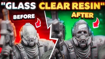 How to Print GLASS-CLEAR Transparent Resin