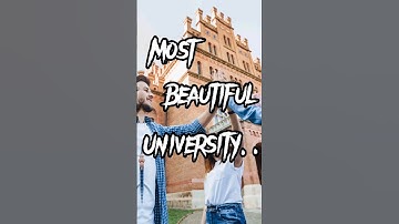 Beautiful University in the world  🏢🌏