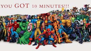 How many MARVEL CHARACTERS can you name in 10 Minutes??