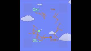 Magic Wand vs Stake #weaponball #earclacks #simulation #fight #algodoo screenshot 3