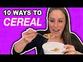 Making CEREAL 🥣 out of NOT CEREAL
