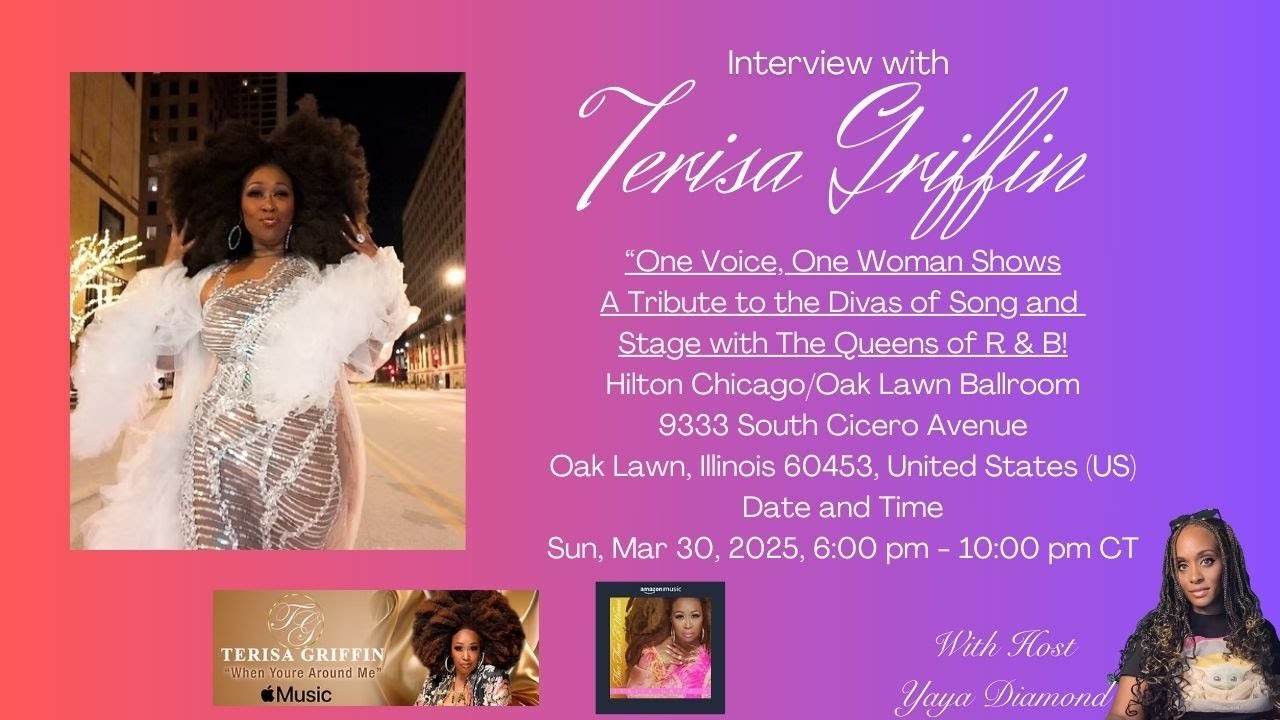 Terisa Rue Unveiling the Voice: An Exclusive Interview with Terisa Griffin - YouTube