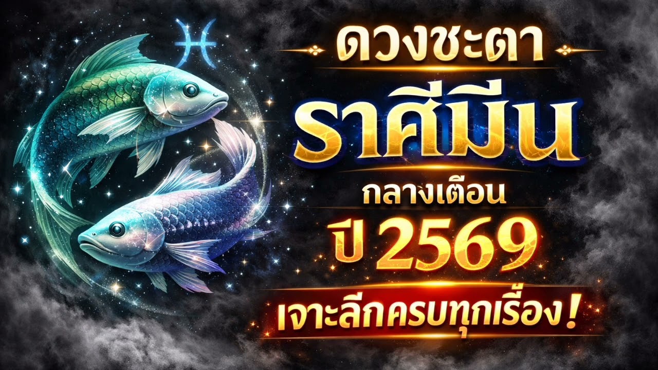 ราศีมีน กลางเดือน 2569 🔮 ดวงชะตา การงาน ความรัก การเงิน ครบทุกเรื่อง!”