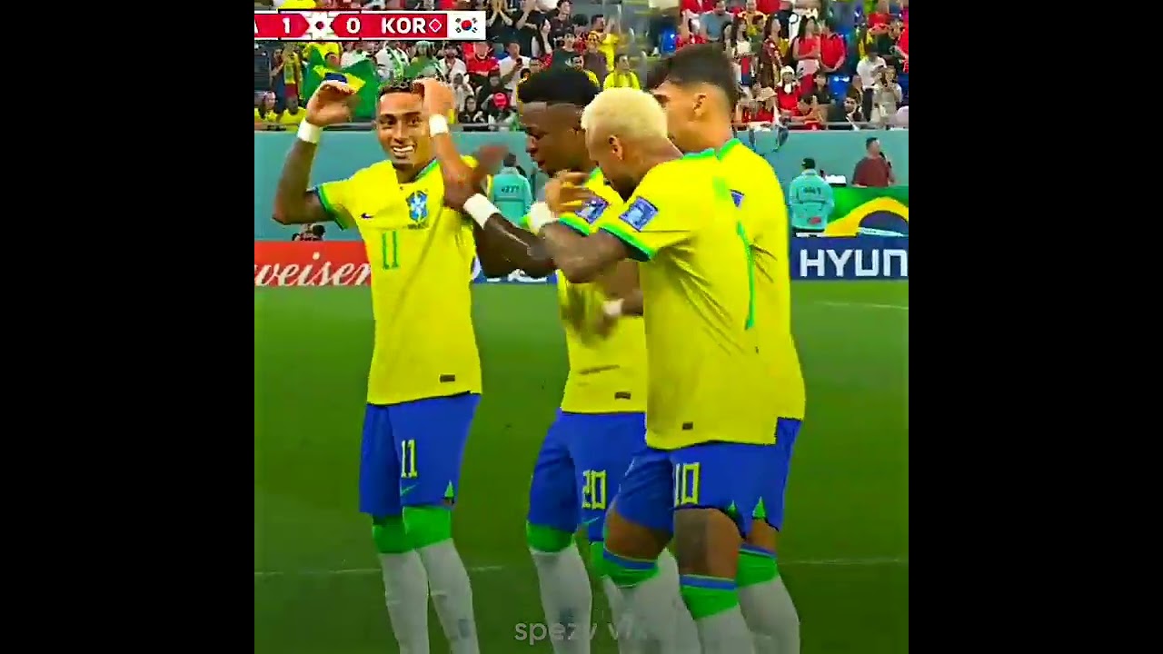 Brazilian Vibes Football Edit | #shorts #brazil #edit