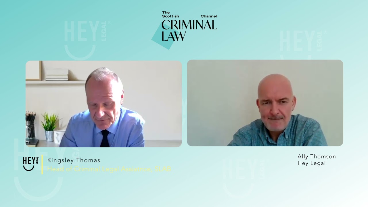 SLAB update October 2021: COP26 Legal Aid fees and claiming them.