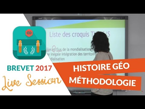 Brevet 2017 : Méthodologie pour l'Histoire Géo en live avec digiSchool