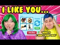 CONFESSING MY FEELINGS TO MY *CRUSH* in THE ULTIMATE *WHISPER TRADING CHALLENGE*! Adopt Me Roblox